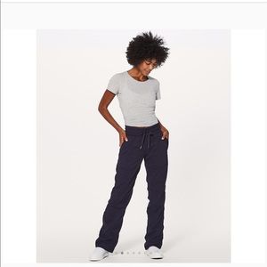 lululemon athletica Navy Track Pants